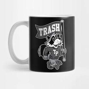 Go Trash Pandas! Vintage Distressed Raccoon College Mascot Mug